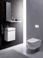 Geberit Icon Rimfree, perem nélküli fali WC, ovális