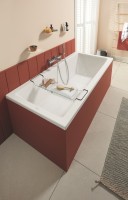 Villeroy&Boch Targa Plus akril kád 150x70 + vízszintező kádláb + Alcaplast automata kádlefoly