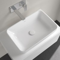 Villeroy & Boch Architectura pultra ültethető szögletes mosdó 60x40 cm 5A276101