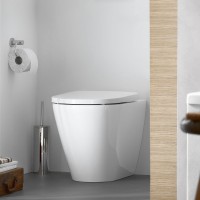 Duravit D-Neo Rimless - perem nélküli álló WC, hátsó kifolyású, mélyöblítésű