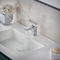 Hansgrohe Vernis Shape 70 mosdócsaptelep, leeresztő nélkül, króm