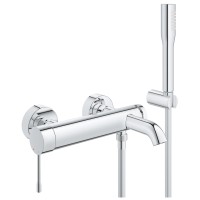 Grohe Essence 2023 kádtöltő csaptelep + zuhanyszettel 25249001