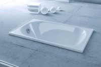 Aqualine 105x65 cm acéllemez kád V105X65