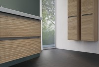 Tboss Infini 125 2F alsó fürdőszobabútor 1 fiókkal, öntöttmárvány mosdóval, 33 színben választható +