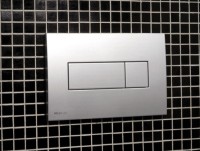 Alcaplast M371 fényes króm nyomólap, falba építhető Alcaplast WC tartályokhoz