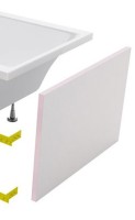 NIWELL Aurum 80 cm akril kád oldallap 