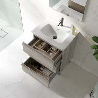 Coycama Paris alsó fürdőszobabútor, Onix New porcelán mosdóval