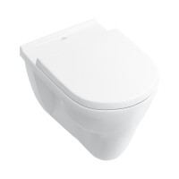 Villeroy&Boch O.Novo lapos (sík) öblítésű fali WC 36x56 cm 56621001