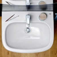 Grohe Euro Ceramic 60 cm fali mosdó, tapadásmentes és antibakteriális felülettel 3933500H