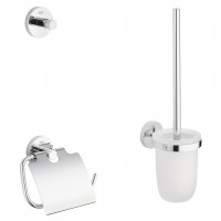 Grohe Essentials 3 darabos fürdőszobai kiegészítő szett 40407001