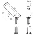 Ferro Mistral Sensor infrás álló mosdócsaptelep, króm BBB111