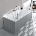 Villeroy & Boch Targa Plus Duo akril kád 170x75 cm + vízszintező kádláb + Alcaplast automata k