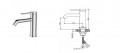 Arezzo Slimfield mosdócsaptelep AR-24601