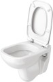 Duravit D-Code WC ülőke, Soft Close - lecsapódásmentes, nemesacél zsanérral