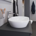 Duravit D-Neo 60x40 cm pultra ültethető ovális mosdó