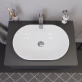 Duravit D-Neo 60x40 cm pultra ültethető ovális mosdó