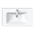 Duravit D-Neo 80x48 cm bútorba építhető vagy falra szerelhető mosdó