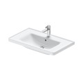 Duravit D-Neo 80x48 cm bútorba építhető vagy falra szerelhető mosdó