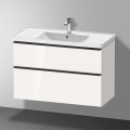 Duravit D-Neo 80x48 cm bútorba építhető vagy falra szerelhető mosdó