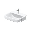 Duravit Durastyle No.1 55x46 cm félig beépíthető mosdó