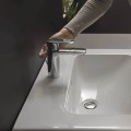 Hansgrohe Vernis Blend 100 mosdócsaptelep automata leeresztővel, króm