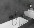 Hansgrohe Vernis Shape kádcsaptelep, matt fekete