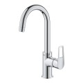 Grohe BauLoop íves mosdócsaptelep L méret, click-clack leeresztővel 23891001 új modell