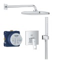 Grohe Eurocube falsík alatti komplett zuhanyrendszer, Tempesta 250 Cube fejzuhannyal 25239000