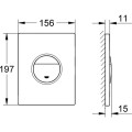 Grohe Nova Cosmopolitan nyomólap, fehér 38765SH0