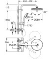 Grohe Tempesta System 250 zuhanyrendszer termosztátos csapteleppel 26670001