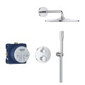 Grohe Grohtherm falsík alatti komplett zuhanyrendszer, Rainshower Mono 310 fejzuhannyal 34869000