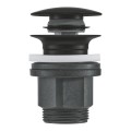 Grohe Push-open - click-clack mosdó leeresztő, matt fekete 1024642430