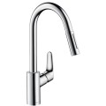 Hansgrohe Focus Egykaros konyhai csaptelep kihúzható zuhannyal 31815000