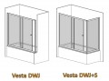 M-Acryl Vesta S 80 oldalfal, kádparavánhoz