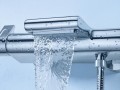 Grohe Grohtherm 2000 New termosztátos kádtöltő csaptelep polccal együtt 34464001